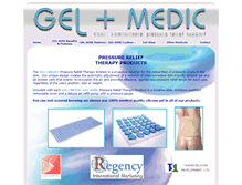 Tablet Screenshot of gel-medic.com